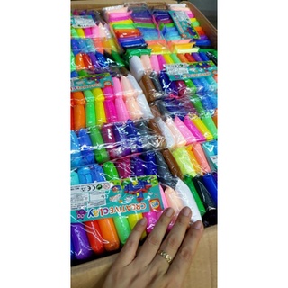 DC ĐẤT SÉT GIẤY + tặng bộ dao nhựa cắt (MÀU TRẮNG/ 12 MÀU/ 24màu/ 36 MÀU/ bịch) [SHIP NOW]