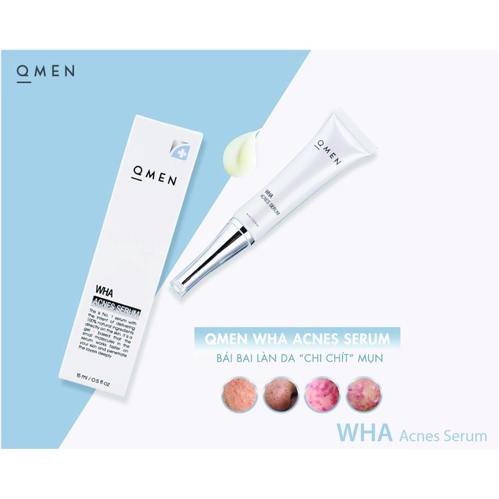 WHA Acnes Serum Q-men - Trị  Mụn