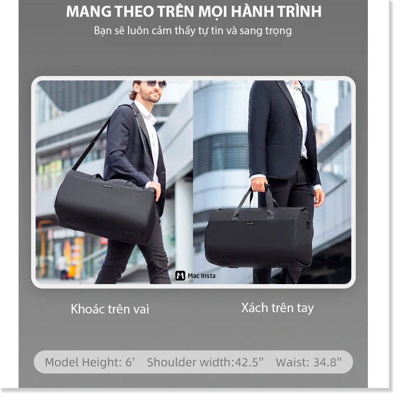 🇳 🇪 🇼®️ TÚI DU LỊCH THÔNG MINH MARK RYDEN – SUIT-STORAGE