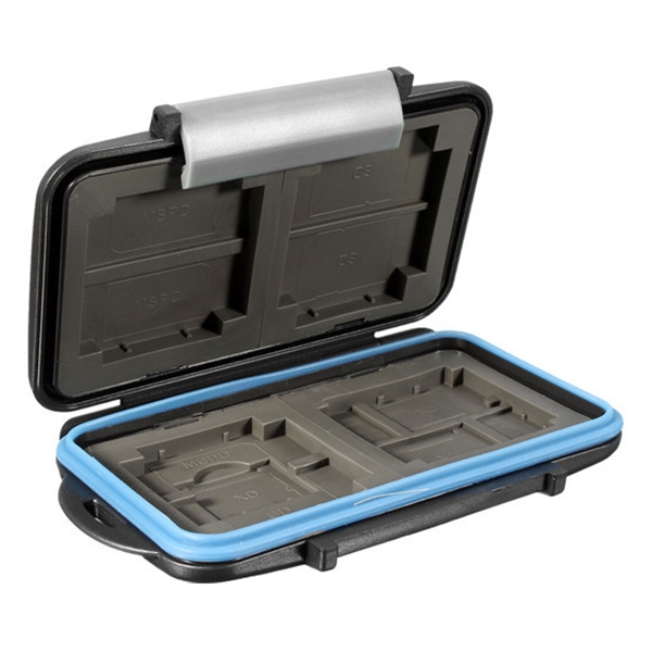 Hộp Chống Sock Chống Nước Cho Thẻ Nhớ JJC MC-5 (Đen) - Hàng Nhập Khẩu