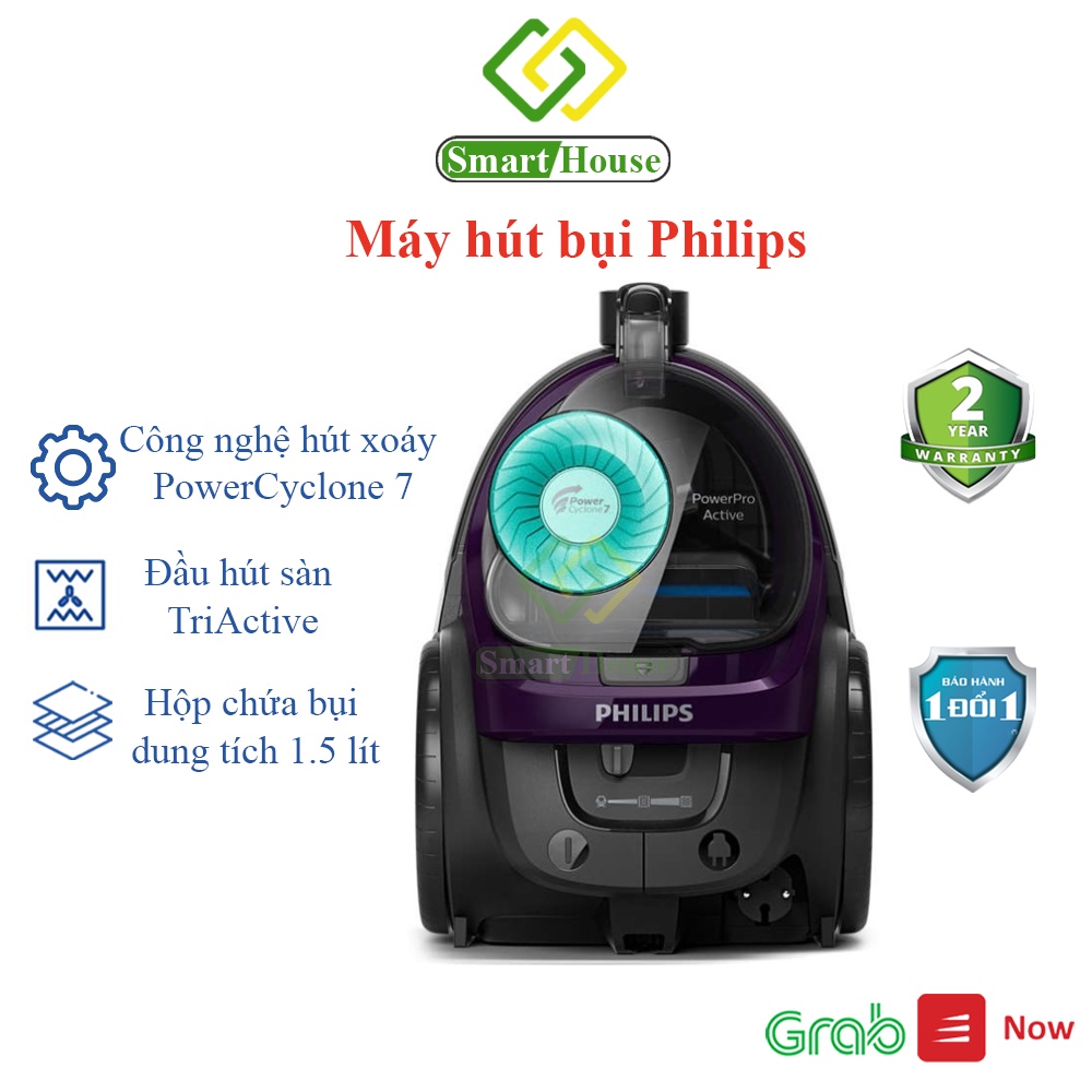 FC9571 - Máy hút bụi Philips FC9571 1900W - Hàng chính hãng - Smart House