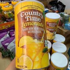 Bột Pha Nước Cam TANG 2.04KG & Bột Nước Chanh Country Time Drink Mix Lemonade 2.33Kg