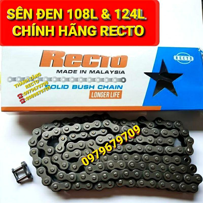 SÊN ĐEN 428 - 108L &amp; 124L CHÍNH HÃNG RECTO DÙNG CHO EXCITER/WINNER/RAIDER/SONIC...VÀ CÁC DÒNG XE 110