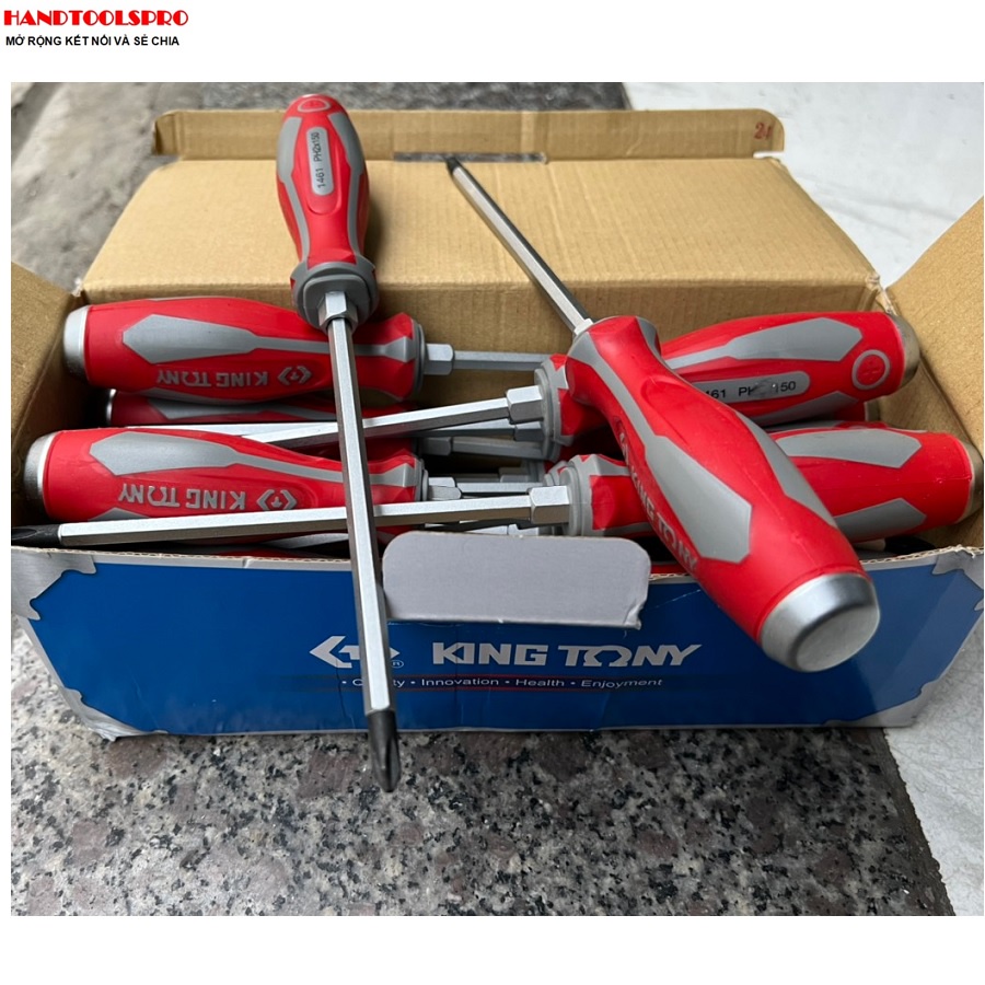 Tua vít đóng đầu bake 6X150mm Kingtony 14610206