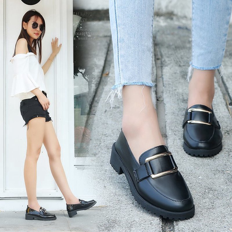 Giày oxford phong cách Hàn Quốc trẻ trung thanh lịch dành cho nữ