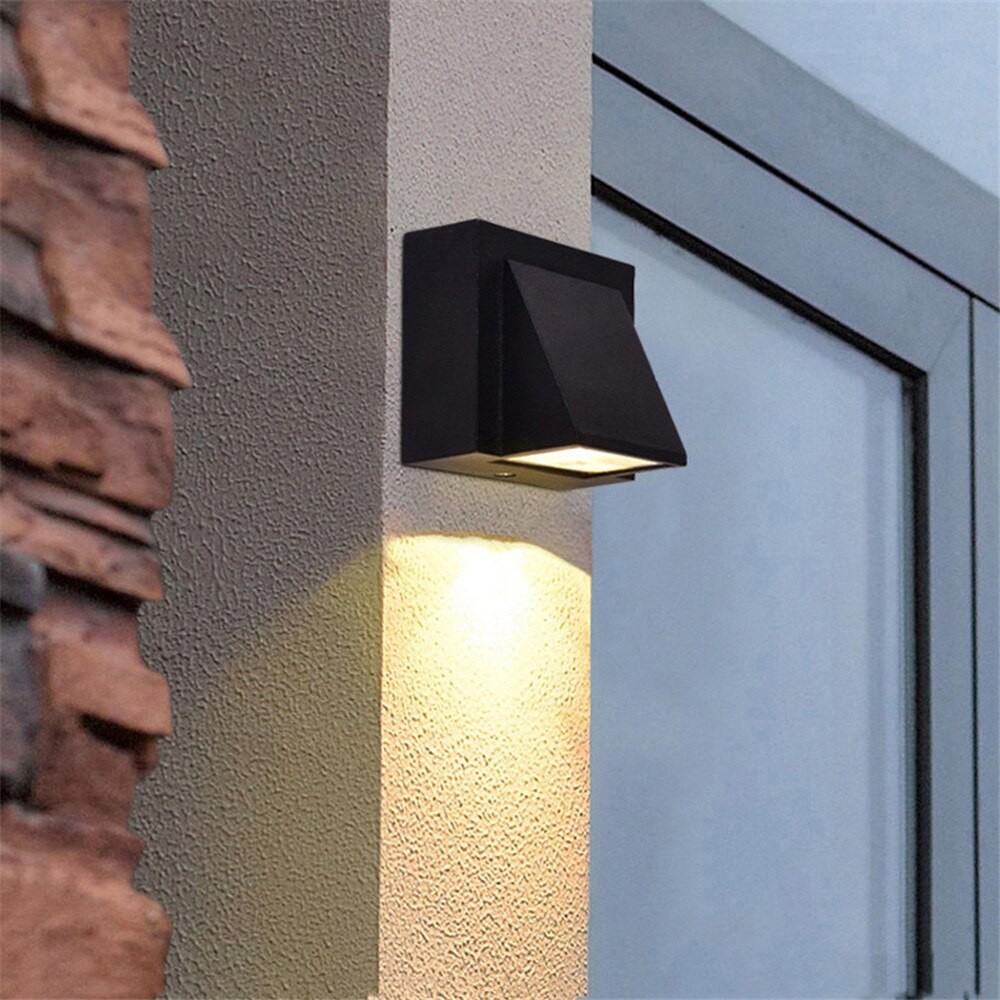 Đèn tường ngoài trời chiếu hắt 1 đầu (Mã 121)