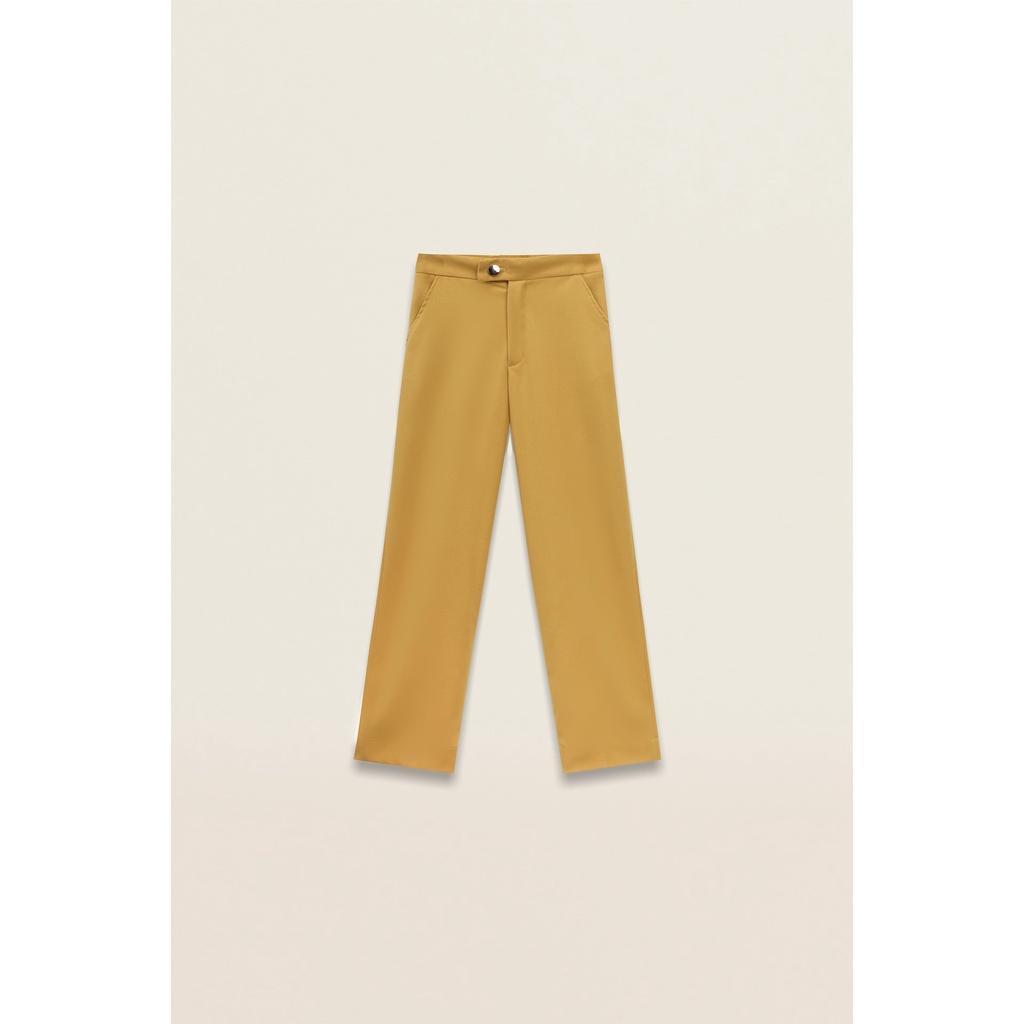 Quần Ống Rộng Nút Kim Loại - Q179