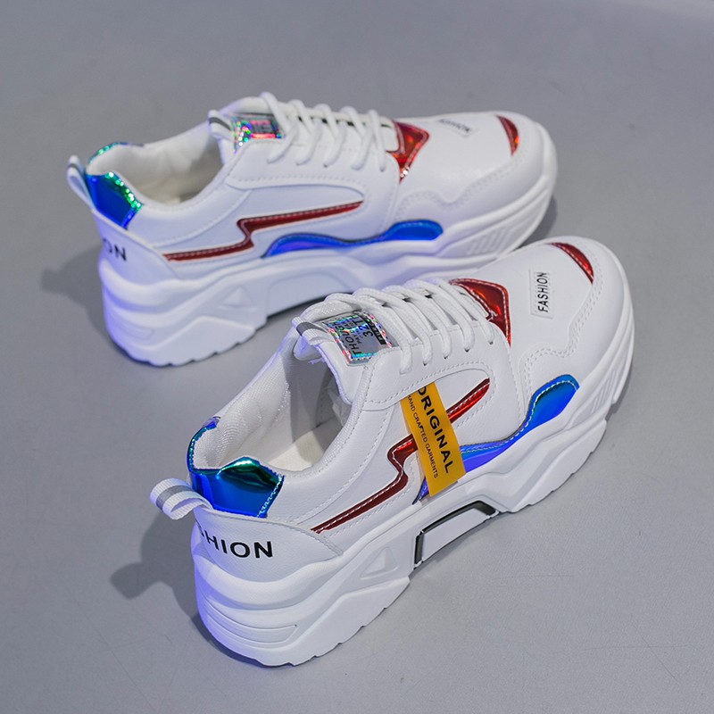 Giày Nữ Thể Thao Sneaker Cao Cấp Đẹp Phong Cách Hàn Quốc Dễ Phối Đi Học Đi Chơi
