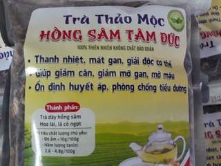COMBO 5 GÓI TRÀ THẢO MỘC HỒNG SÂM 450GR