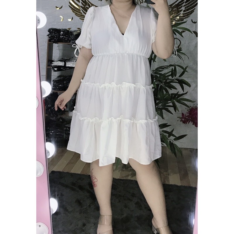 🦋 ĐẦM BABY DOLL DÁNG DÀI BIG SIZE 60-95KG ( kèm ảnh thật)