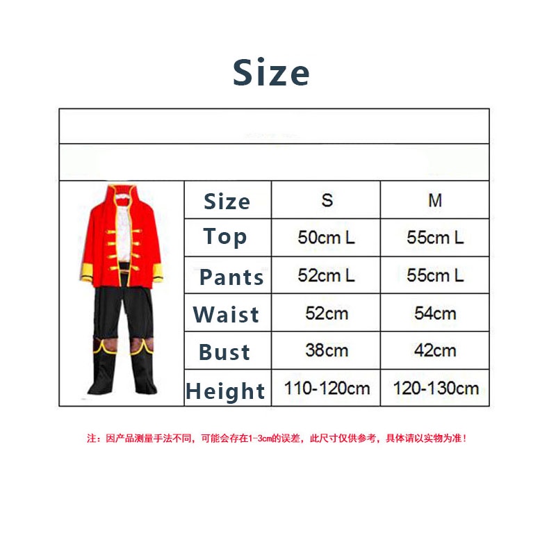 Trang Phục Hóa Trang Cướp Biển Nhân Dịp Halloween Cho Bé Trai