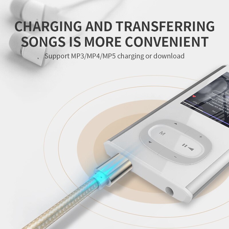 Dây Cáp Sạc Truyền Dữ Liệu Mini Usb Sang Usb Cho Máy Nghe Nhạc Mp3 Mp4