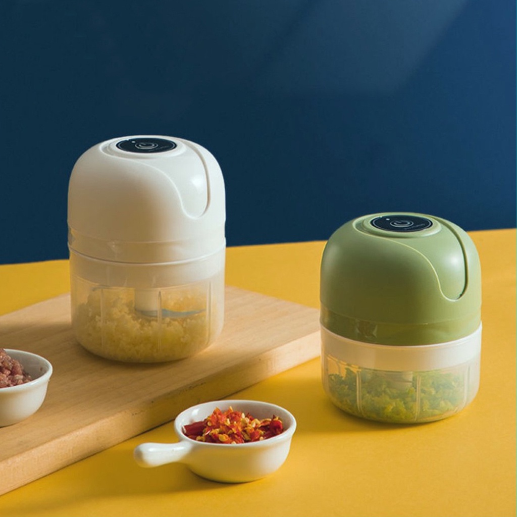 Máy Xay Tỏi Ớt Cầm Tay Mini [Bản Nâng Cấp Mới Nhất]Xay Thịt, băm rau củ quả, xay thịt, gừng, nghệ, hành, sả tiện dụng