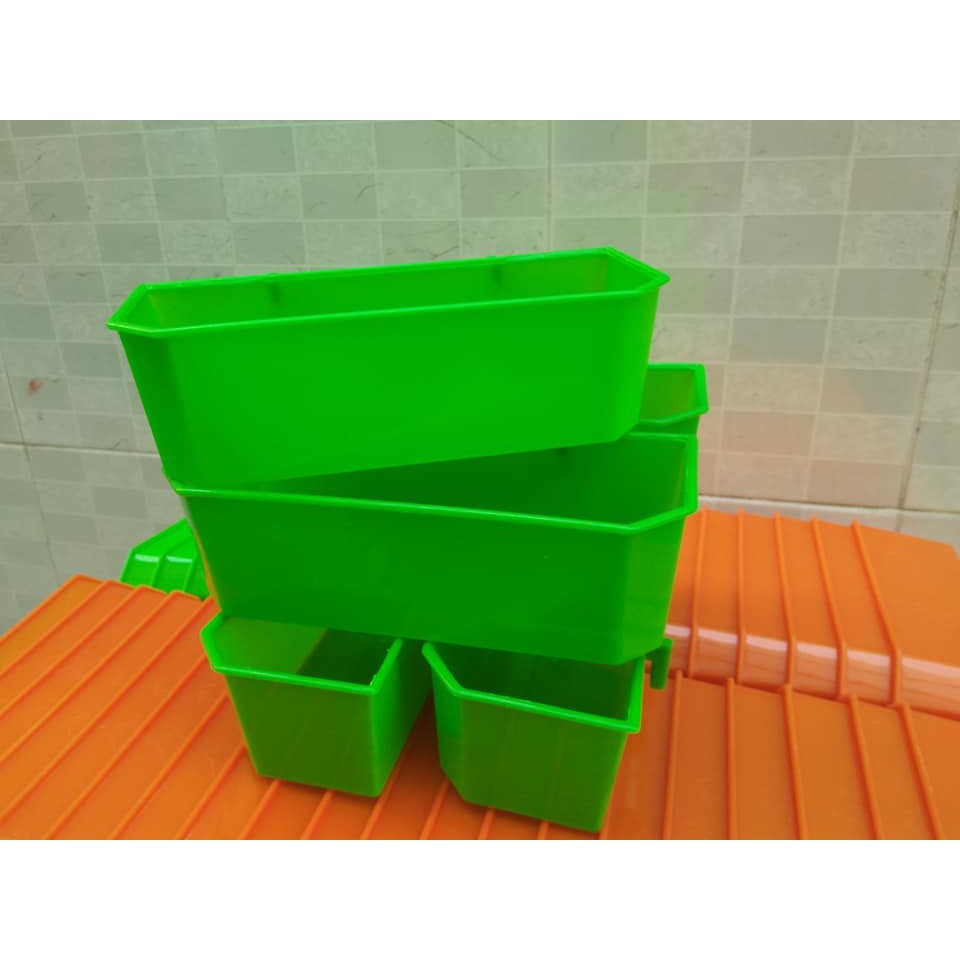 Combo 5 Máng ăn chim chim gà loại 20 cm