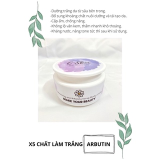 Kem body siêu trắng da