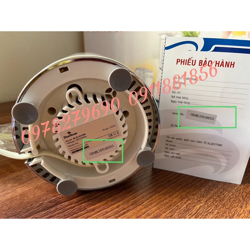 (Phụ kiện chính hãng) Động cơ máy xay sinh tố BlueStone BLB5335 BLB5337 BLB5329 BLB5327 BLB5311 BLB5317