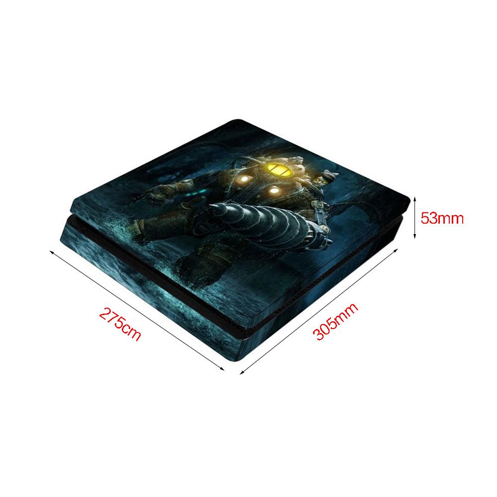 Miếng dán trang trí bảo vệ cho máy chơi game PS4