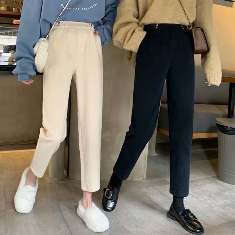 Quần cạp chun kaki SIÊU ĐẸP - Vào 12/12 chỉ với giá 69k | BigBuy360 - bigbuy360.vn