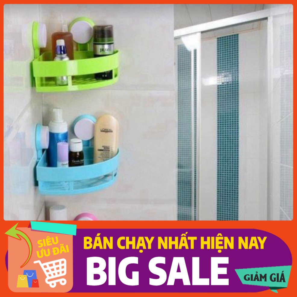 [FREE SHIP] Kệ góc tam giác treo để đồ nhà tắm,nhà bếp hút chân không 💥SIÊU HOT💥