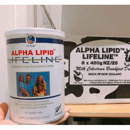 Sữa Non Alpha Lipid 450g New Zealand