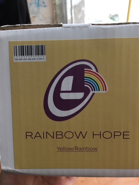 ] Hàng Chính Hãng - Liforme Vàng Cầu Vồng RainBow Hope - Tặng Khăn Lau Mồ Hôi Yoga