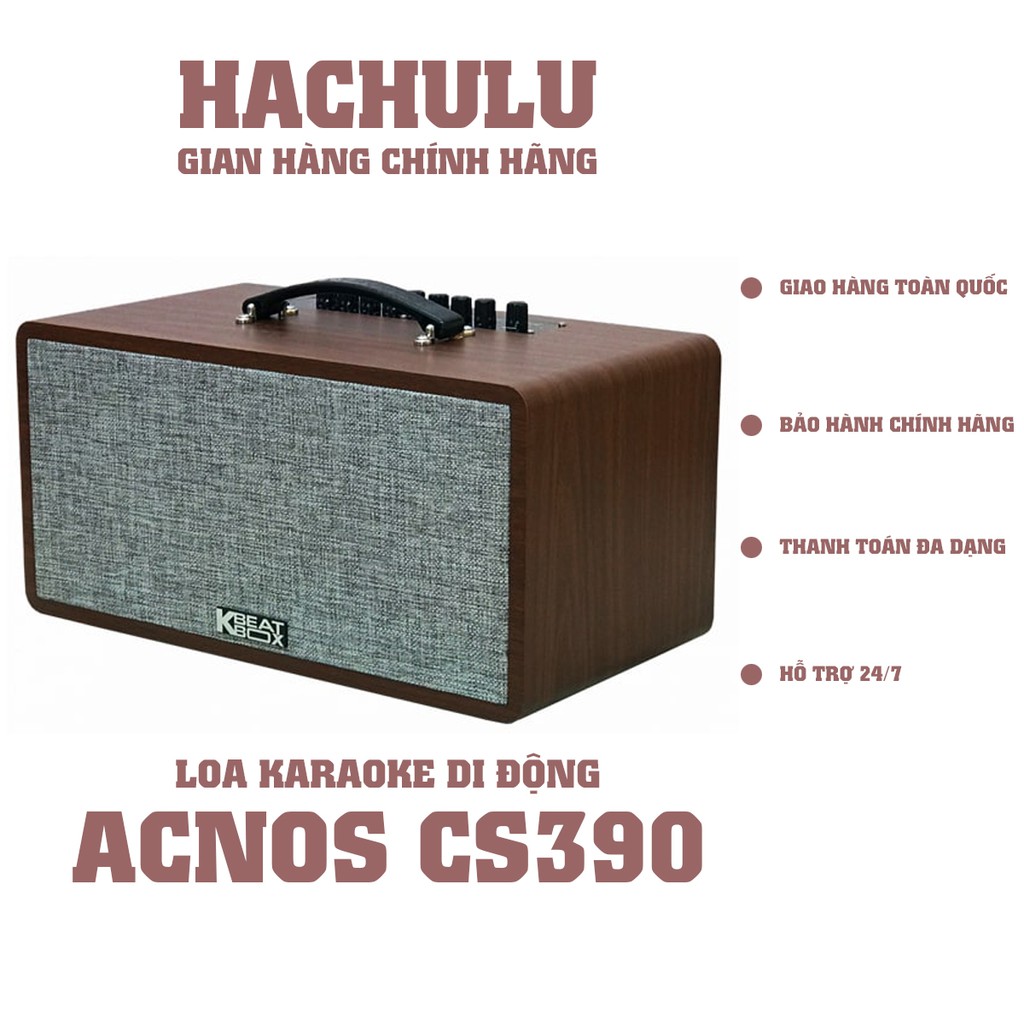 Loa Karaoke di động CS390 - Hàng chính hãng, bảo hành 12 tháng