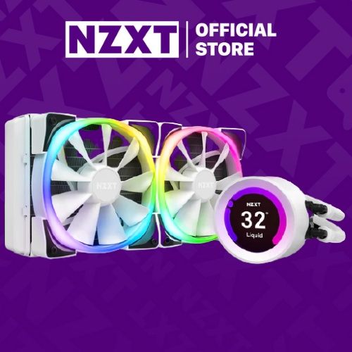 Tản Nhiệt Nước NZXT All In One Kraken Z53 RGB - Màu Trắng