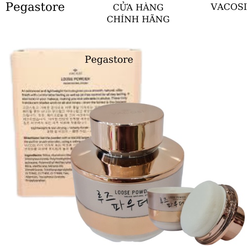 Phấn phủ bột siêu mịn kiềm dầu VACOSI LOOSE POWDER