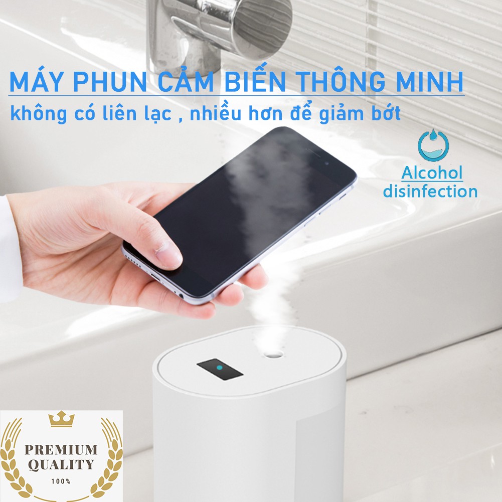 Máy Phun Khử Trùng Cảm Ứng An Toàn, Nhỏ Gọn, Bảo Vệ Sức Khỏe Gia Đình