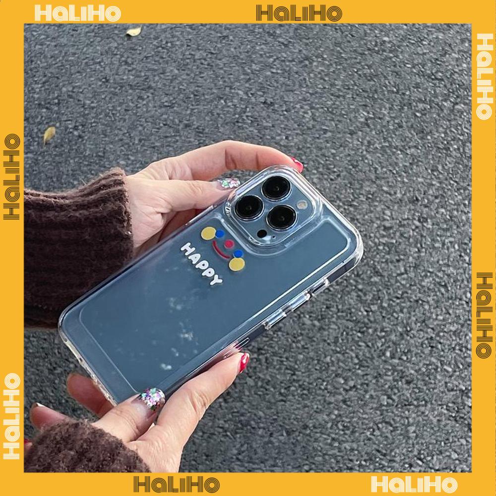 Ốp điện thoại chống sốc in hình mặt cười thích hợp cho iPhone 13 pro max iphone 12 pro max iphone 11 iphone 7 plus
