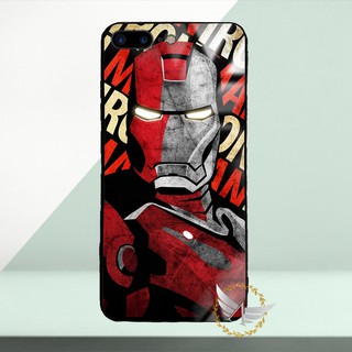 Ốp lưng kính cường lực iPhone 7 Plus, iPhone 8 Plus hình Marvel