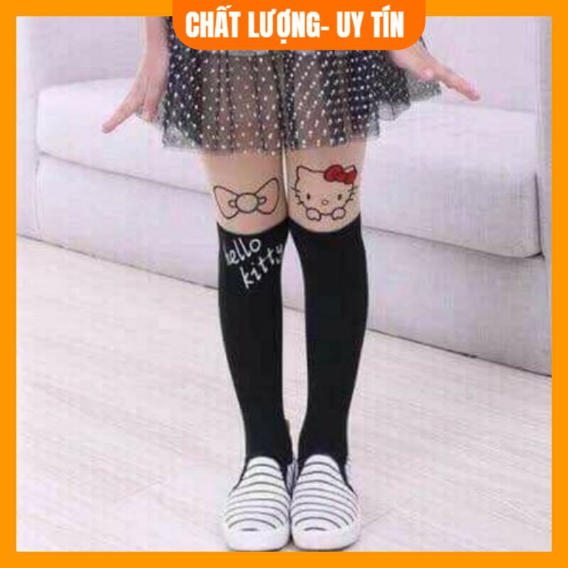 Quần tất cho bé FREESHIP Quần tất giả bốt cho bé chất cotton co giãn hình họa tiết ngộ nghĩnh