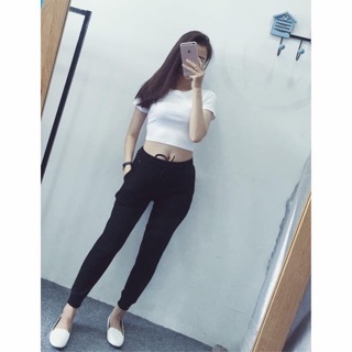 Quần jogger thun