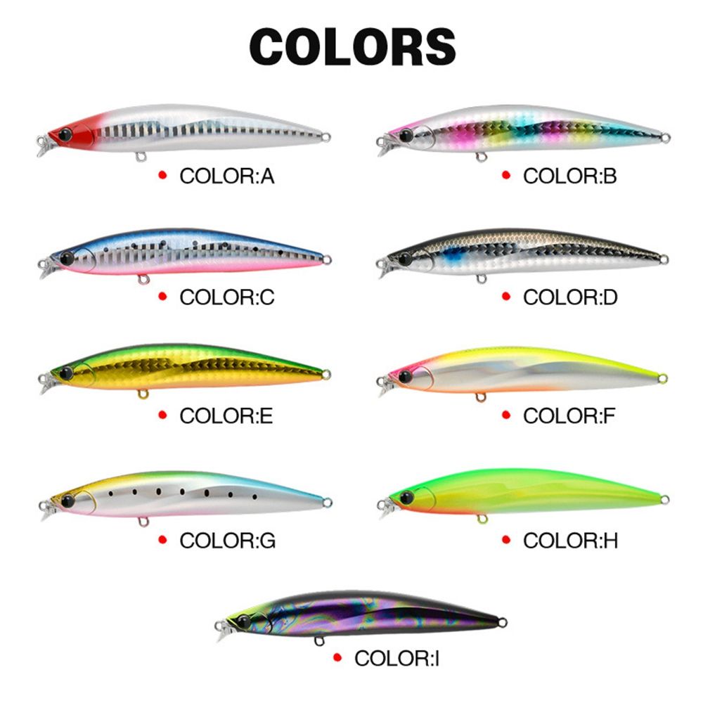 Mồi giả câu cá 98MM 13G chất lượng cao