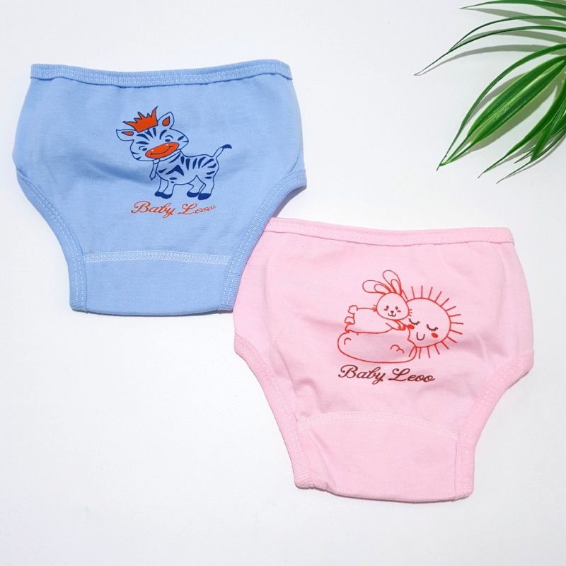 Quần đóng bỉm baby leo