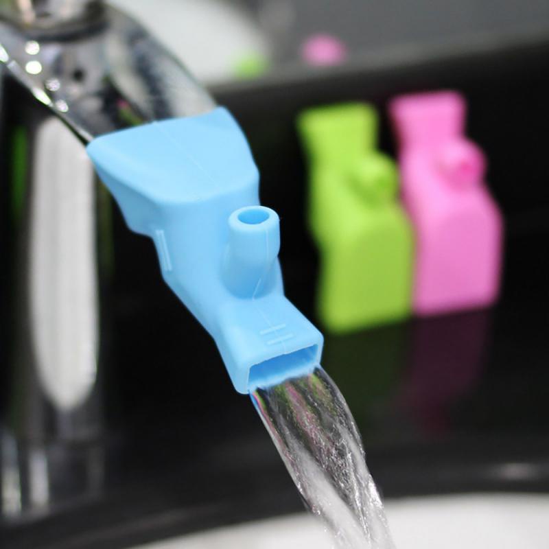Đầu nối dài vòi nước bằng silicon tùy chỉnh tiện dụng dành cho bồn rửa nhà bếp/ nhà tắm
