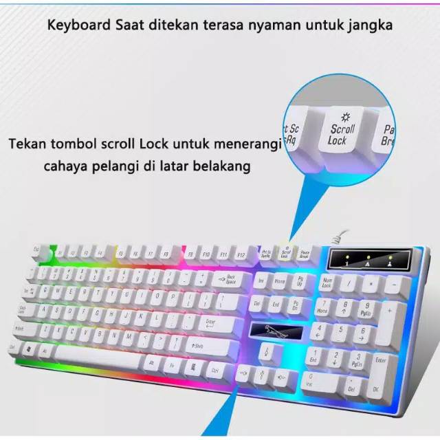 Bàn Phím + Chuột Chơi Game Mixie X90A Free Razer