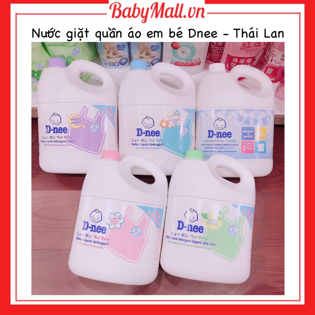 Nước Giặt quần áo em bé Dnee