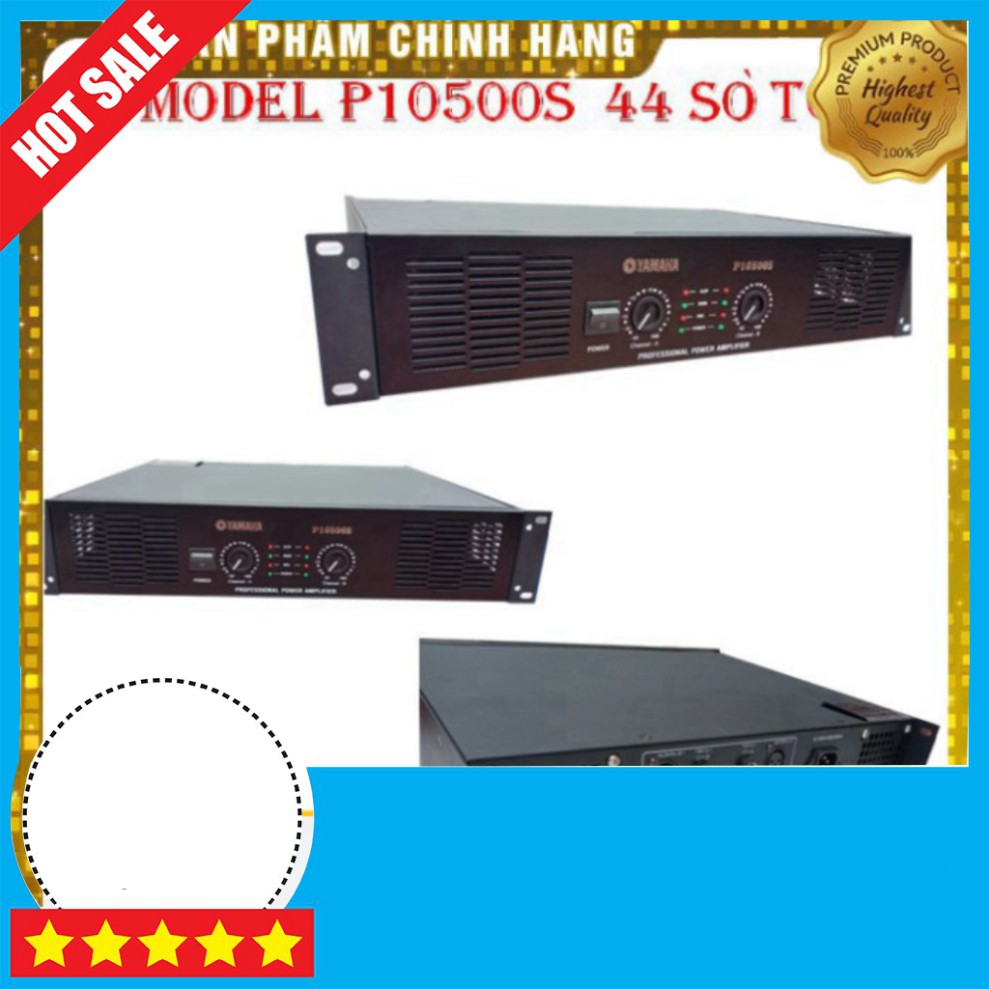 Cục đẩy công suất YAMAHA P10500S, 44 sò sử dùng cho dàn âm thanh sân khấu, phòng karaoke .. bảo hành 12 tháng