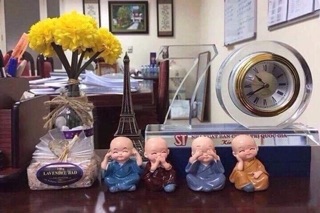 Bộ tượng 4 chú tiểu