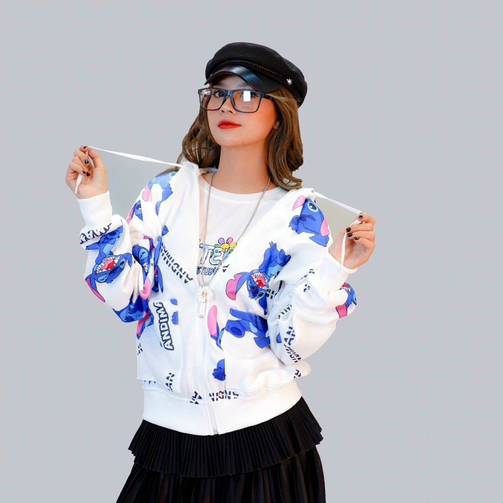 [Ảnh Thật] Áo Khoác Nỉ Nam Nữ Loang Màu Unisex Long In Chất PE Dày Mịn Freesize 68kg AK95 TD Fashion