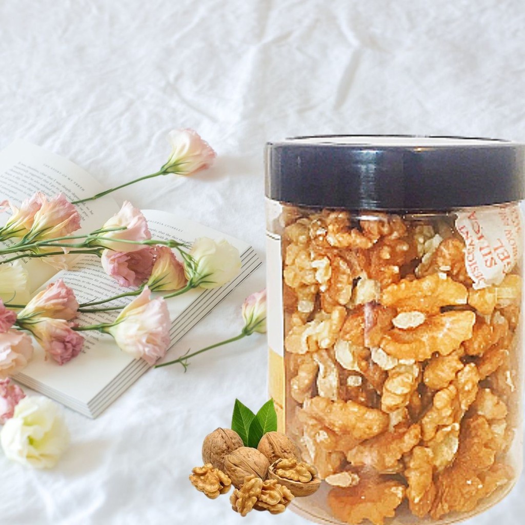 Hạt óc chó tách vỏ Dumico, walnuts làm sữa hạt, nhân óc chó nhập khẩu, ngũ cốc bà bầu,tập Gym,ăn kiêng.