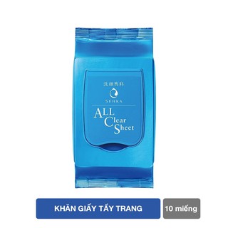 Khăn Giấy Tẩy Trang Senka Cleansing Sheet