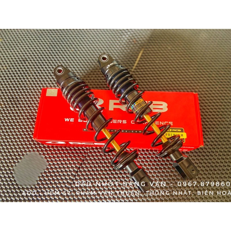 Phuộc Racing Boy Honda Airblade, PCX cũ dòng C Seri Đen Ty Vàng