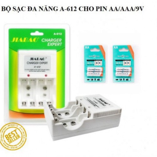 Bộ sạc pin tiểu FL-05, A-612 Xả hàng