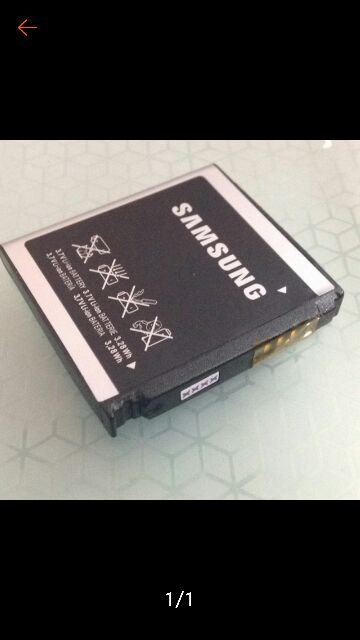 Pin samsung nắp bật S3600