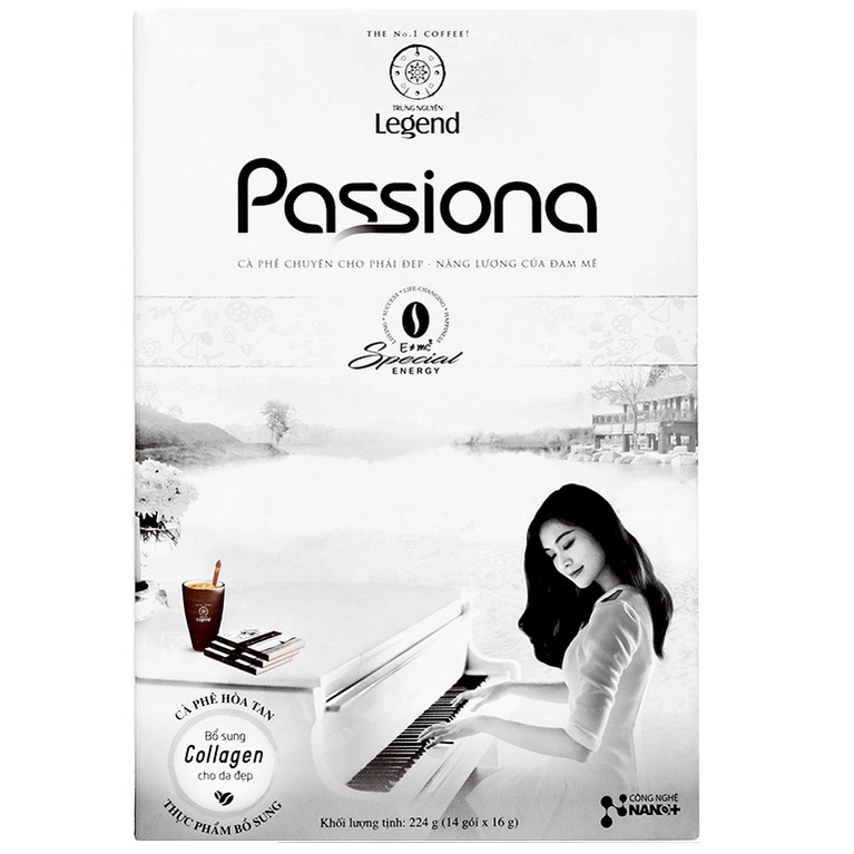 Cà Phê Hòa Tan 4in1 Pasona Dành Cho Phái Nữ