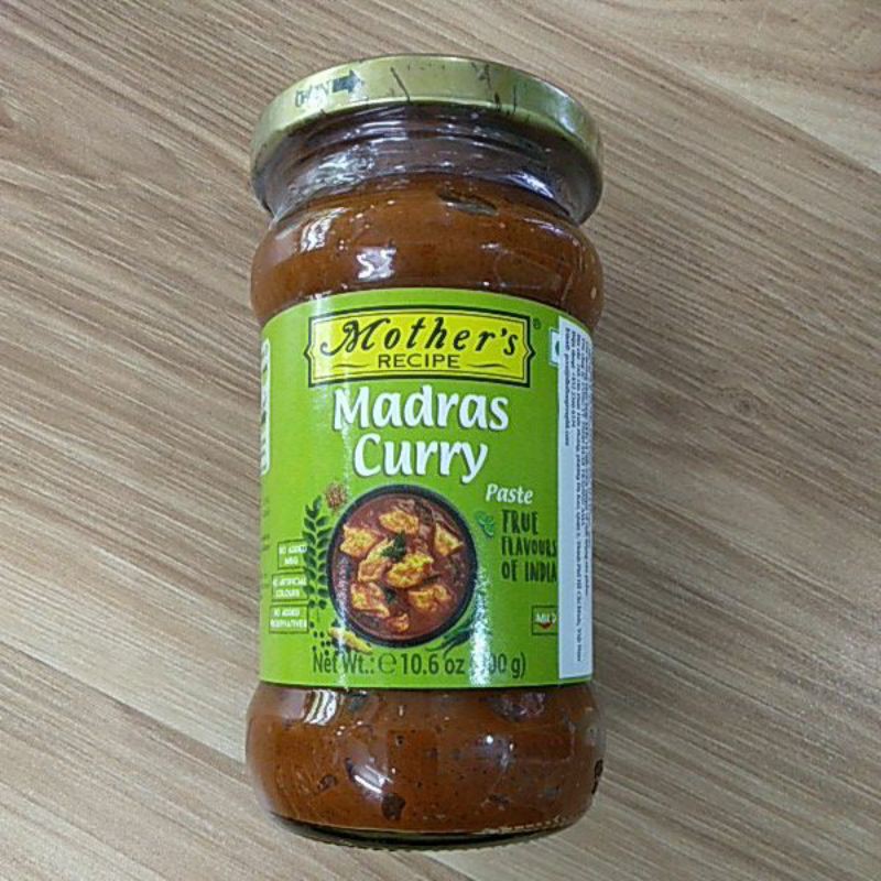 Ohh-Mother's recipe Madras Curry Paste 300g Sốt cà ri Madras - Indian Food