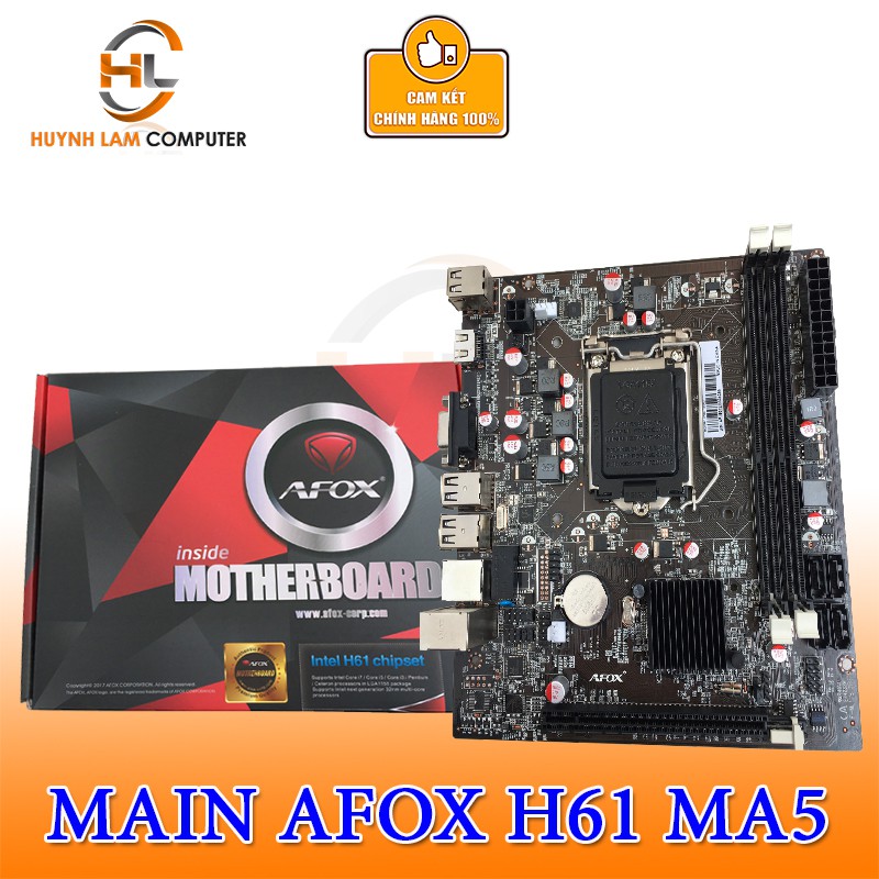 Main AFOX H61 MA5 VSP Phân phối