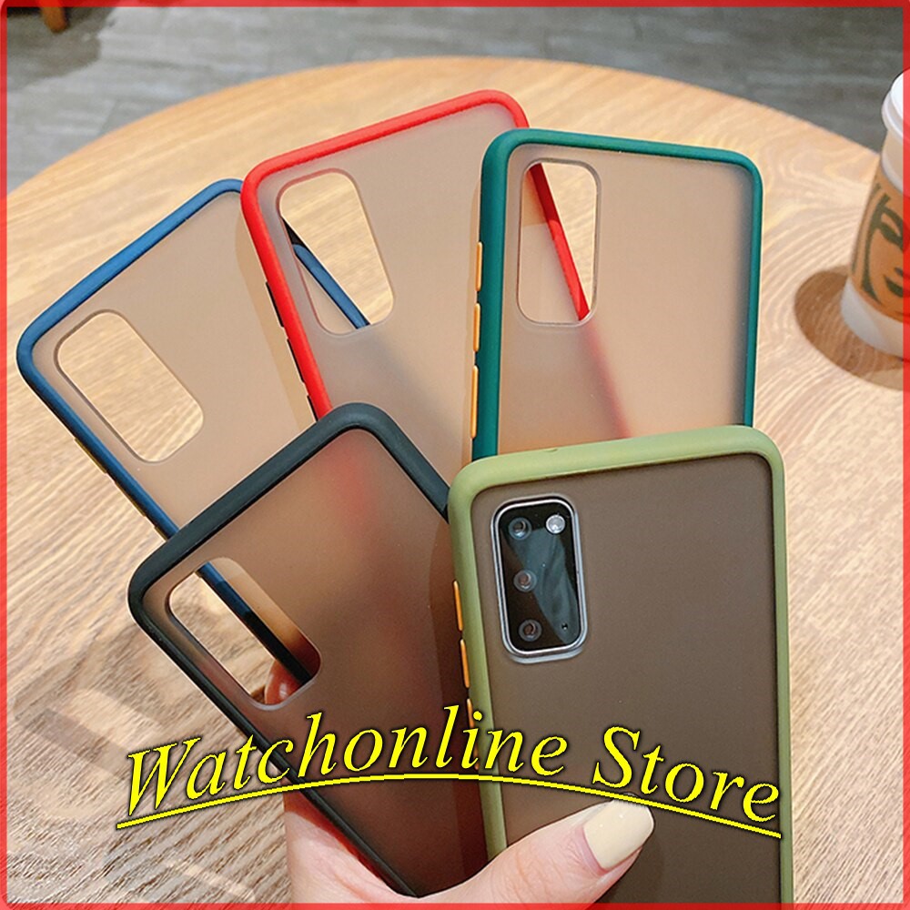 Ốp lưng Xiaomi Redmi 10 Note 11s Note 11 4g Redmi 9a redmi 9c Note 10 pro Mi 11 LITE cao su non trong nhám viền màu